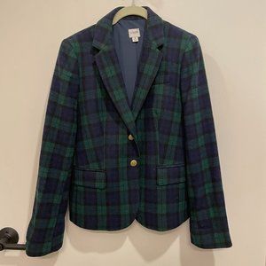 J. Crew Plaid Blazer
